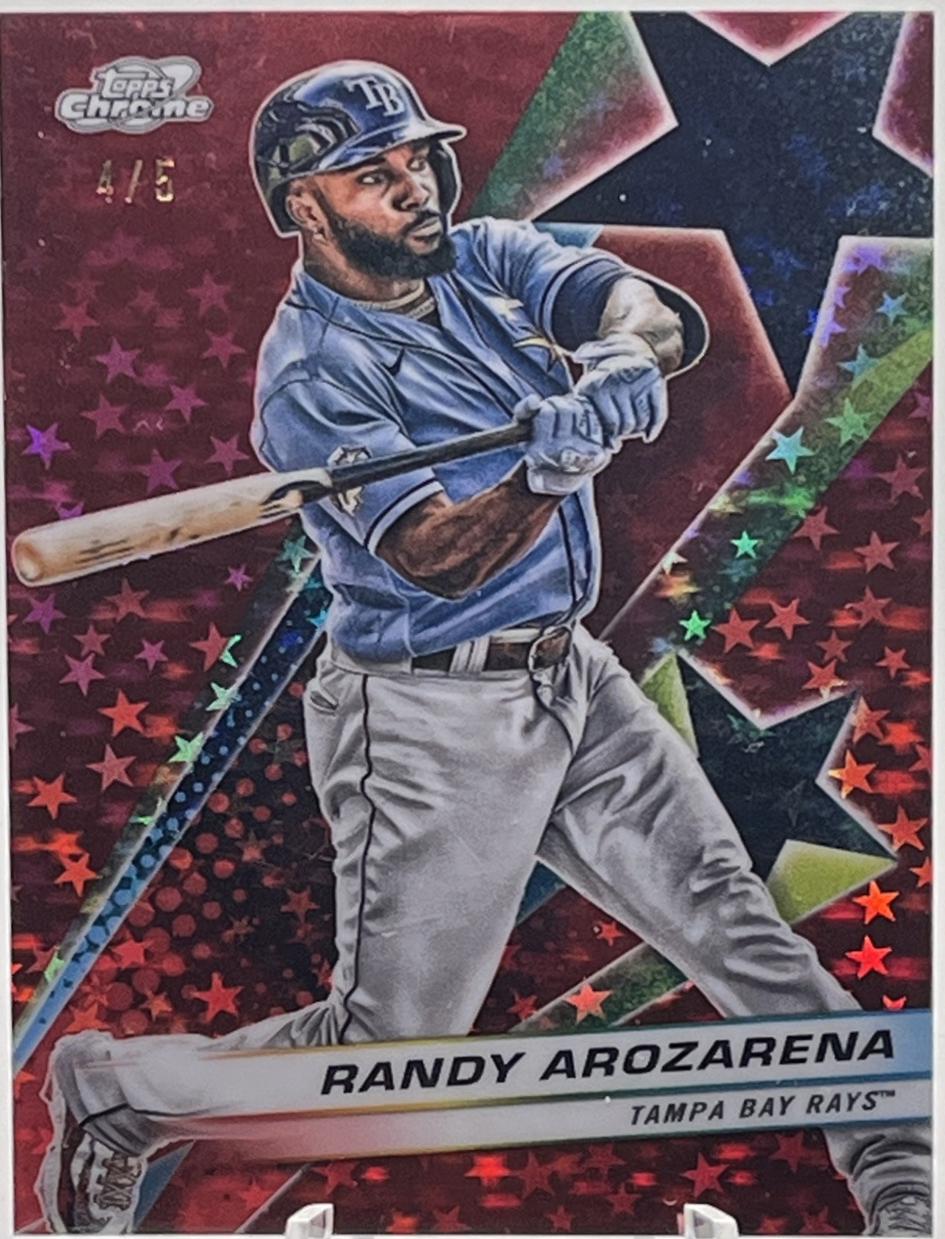 Randy Arozarena [Red Flare Refractor] #SF-91