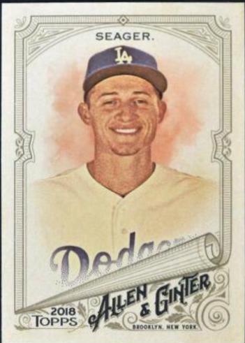 Corey Seager #174 2018 Topps Allen & Ginter X Baseball