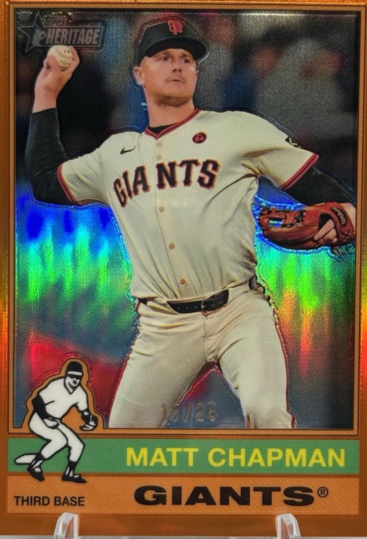 Matt Chapman [Orange Chrome Variation] #214