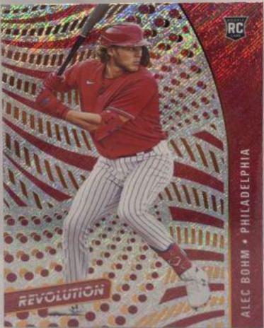 Alec Bohm #54 Baseball Cards 2021 Panini Chronicles Revolution