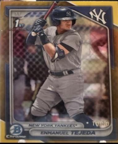 Enmanuel Tejeda [Gold] #BP-103