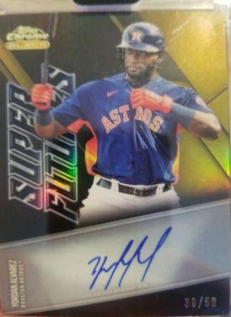 Yordan Alvarez [Gold Refractor] #SFA-YA