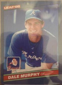 Dale Murphy #60 Baseball Cards 1986 Leaf