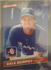 Dale Murphy #60 Baseball Cards 1986 Leaf Prices