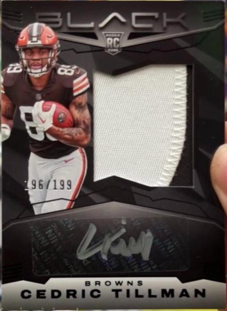 Cedric Tillman #237 2023 Panini Black Football