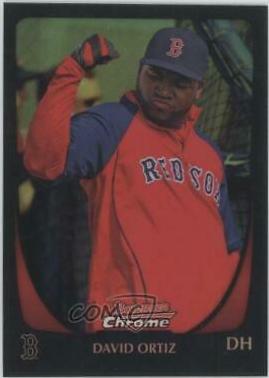 David Ortiz #105 Baseball Cards 2011 Bowman Chrome