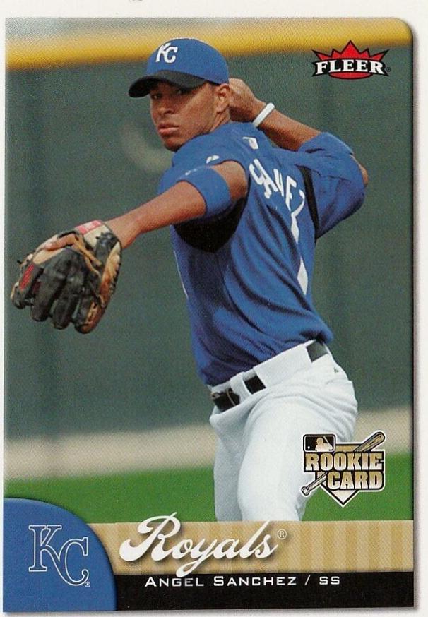 Angel Sanchez #344 Baseball Cards 2007 Fleer
