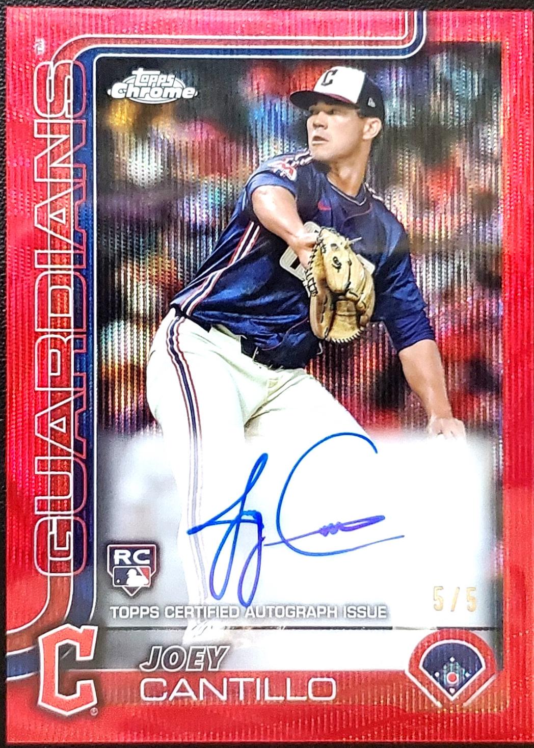 Joey Cantillo [Red Wave Refractor] #RA-JCA