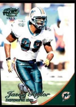 Jason Taylor #213 1999 Pacific Football