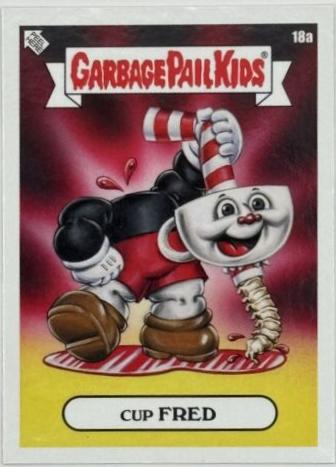 Cup Fred #18a Garbage Pail Kids 2024 Game Over
