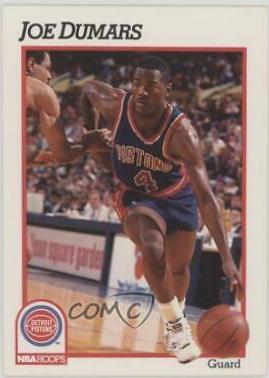 Joe Dumars #60 Basketball Cards 1991 Hoops