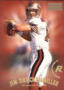 Jim Druckenmiller #219 Football Cards 1997 Skybox Premium