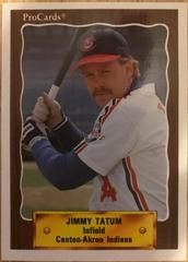 Jimmy Tatum #1302 Baseball Cards 1990 Procards Prices