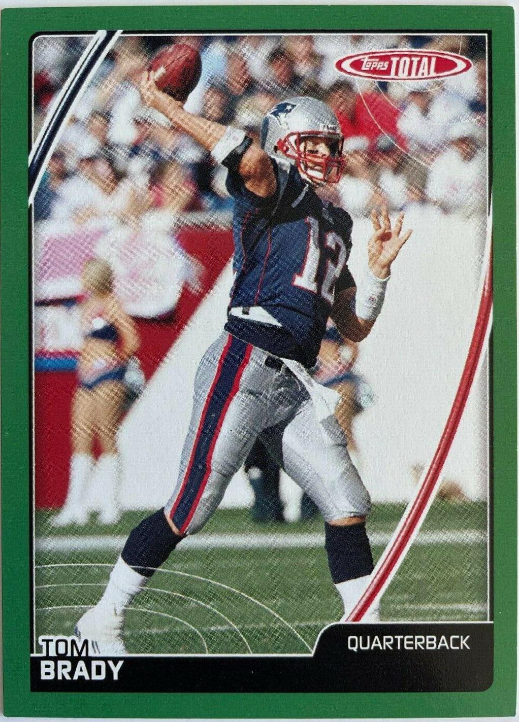 Tom Brady #229 Football Cards 2007 Topps Total