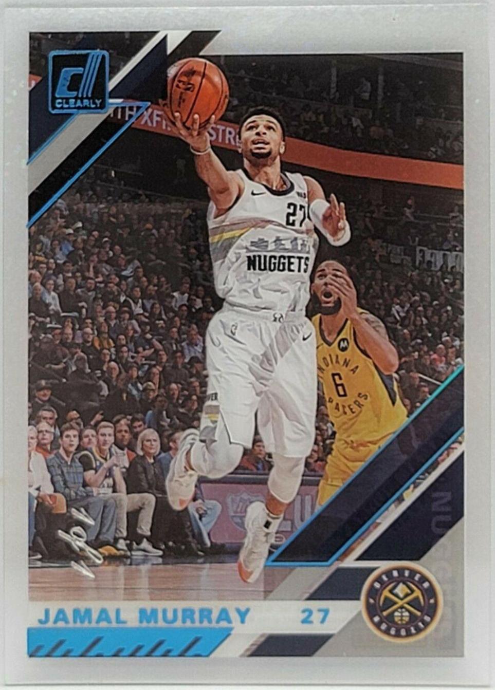 Jamal Murray #50 Basketball Cards 2019 Panini Clearly Donruss