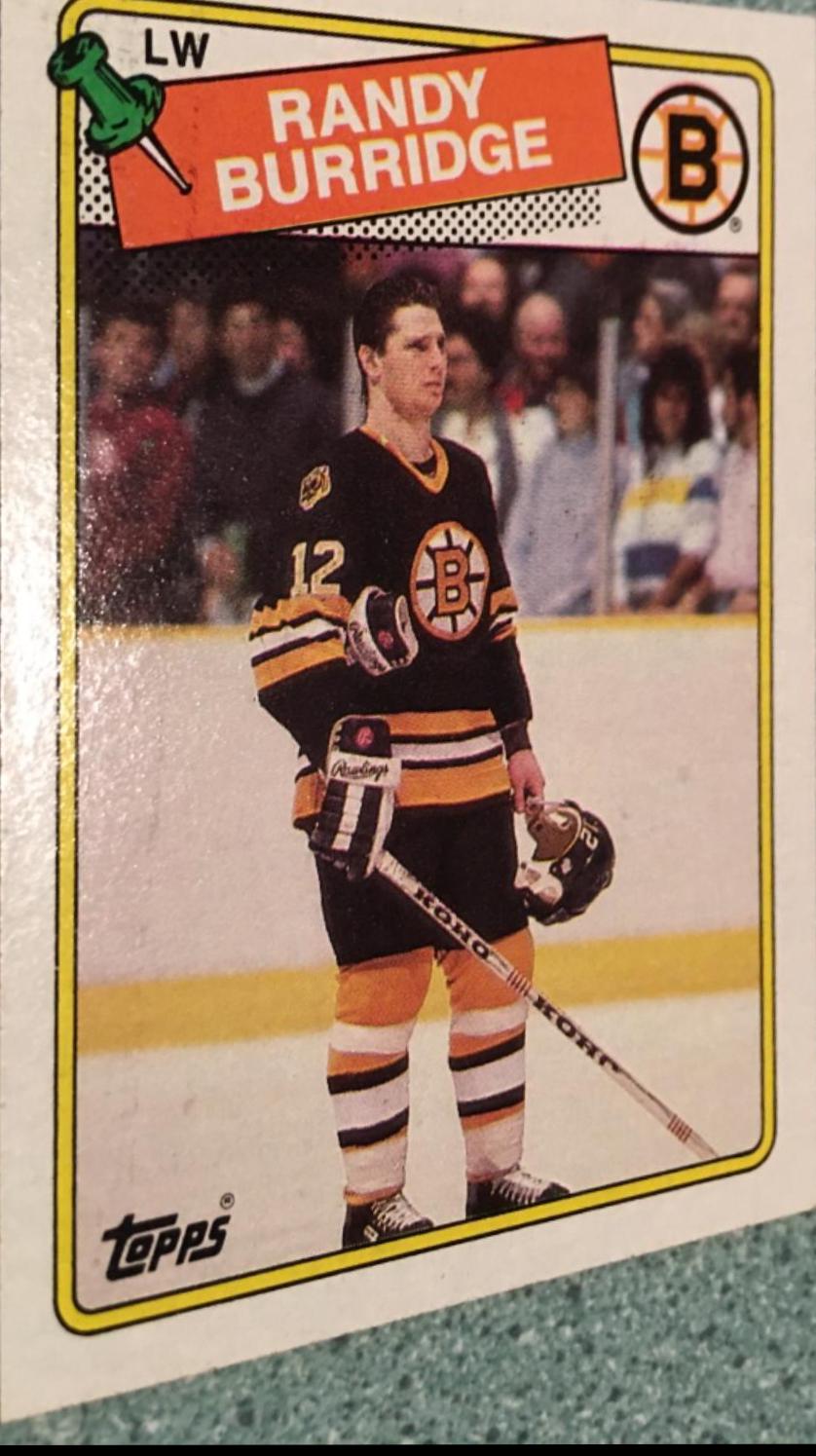 Randy Burridge #33 Hockey Cards 1988 Topps