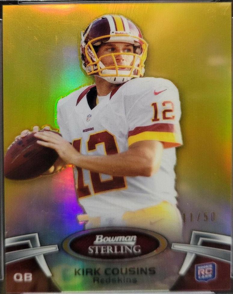 Kirk Cousins [Gold Refractor] #19