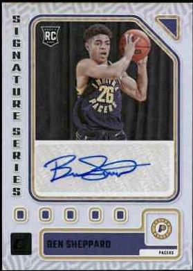 Ben Sheppard #SS-BEN Basketball Cards 2023 Panini Donruss Signature Series