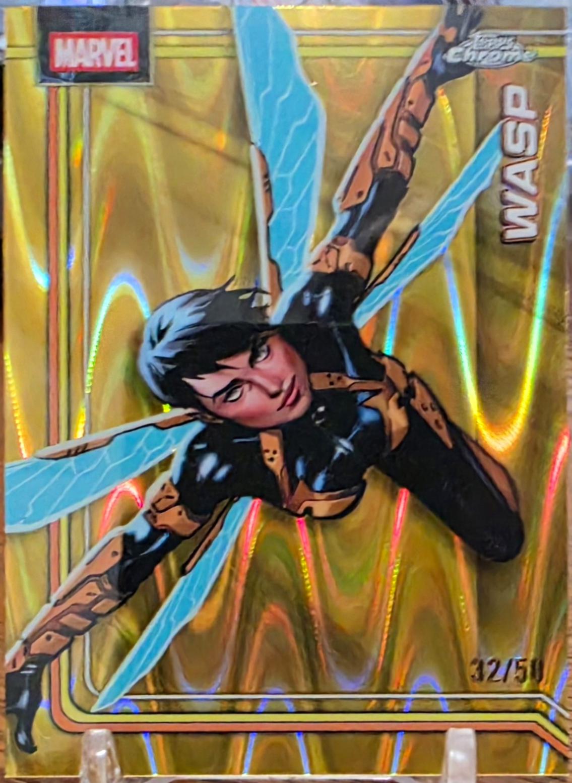 Wasp [Gold RayWave Refractor] #194 Prices | Marvel 2026 Topps