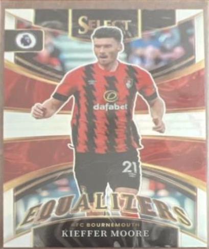 Kieffer Moore #15 Soccer Cards 2022 Panini Select Premier League Equalizers