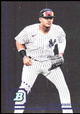 Jasson Dominguez #BHPC-2 2022 Bowman Heritage Baseball Chrome Prospects