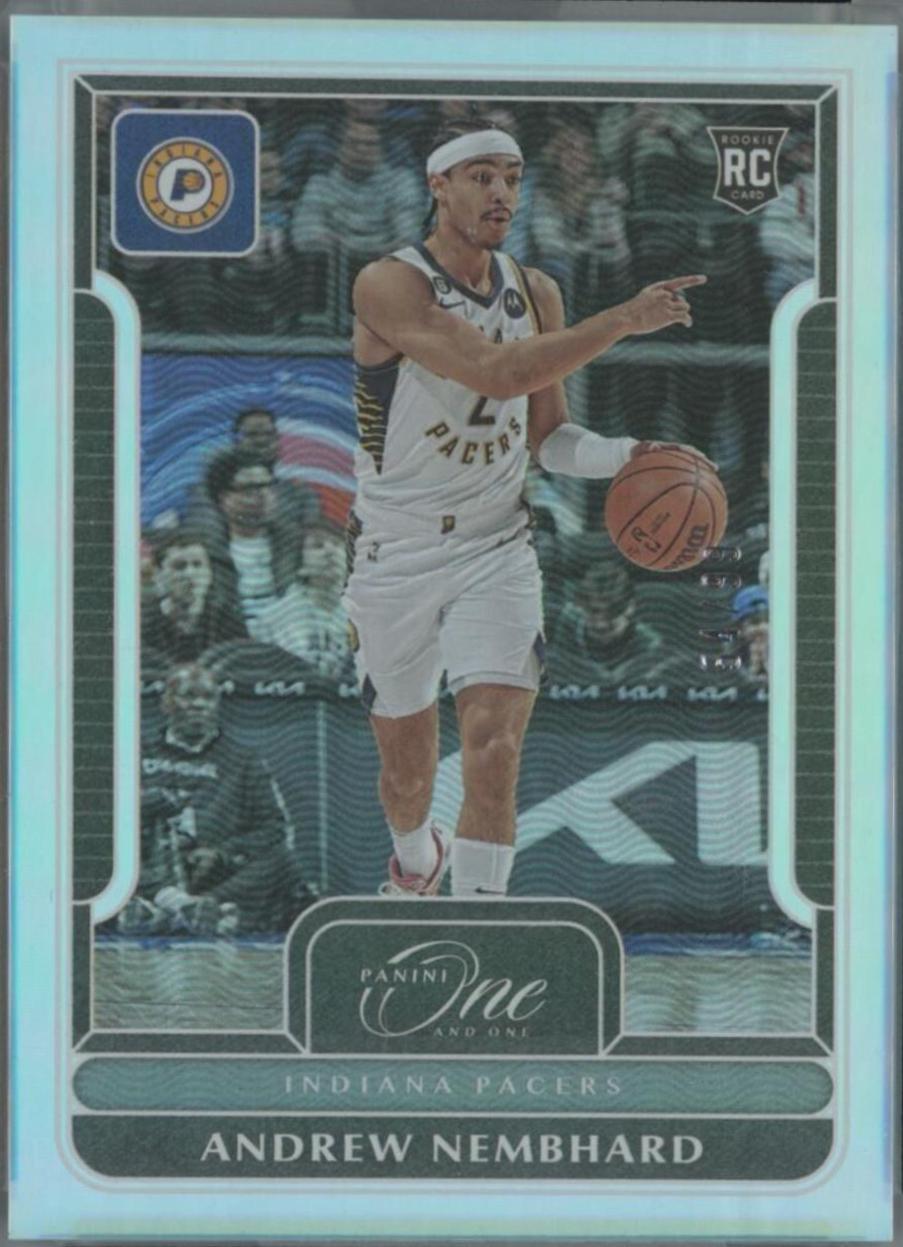Andrew Nembhard #134 2022-23 Panini One and One Basketball