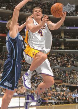 Luke Walton #85 Basketball Cards 2008 Upper Deck