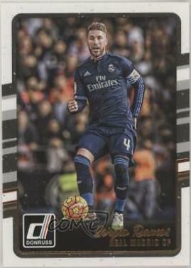 Sergio Ramos #146 2016 Panini Donruss Soccer