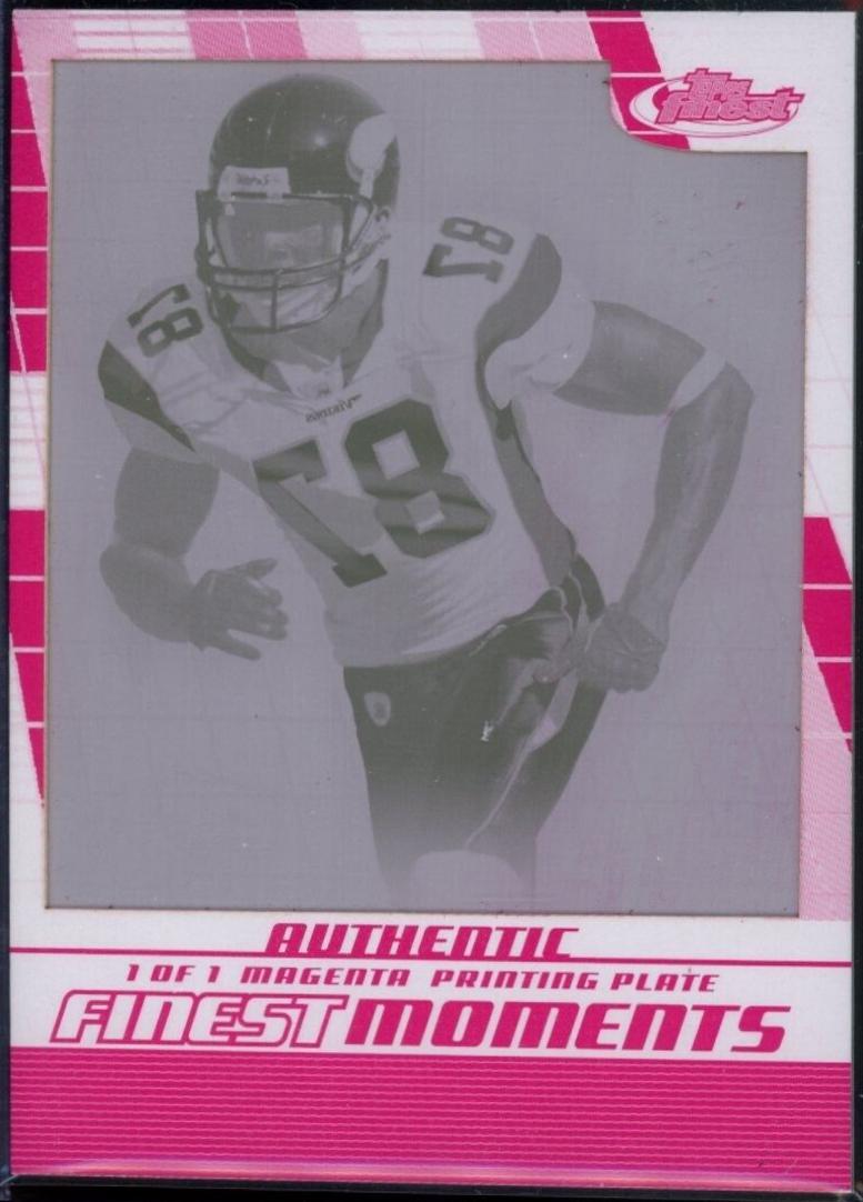 Bernard Berrian #FM-BB Football Cards 2008 Topps Finest Moments