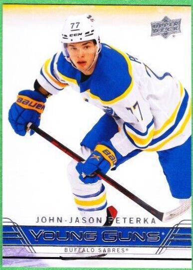John Jason Peterka #T-81 Hockey Cards 2021 Upper Deck 2006-07 Retro