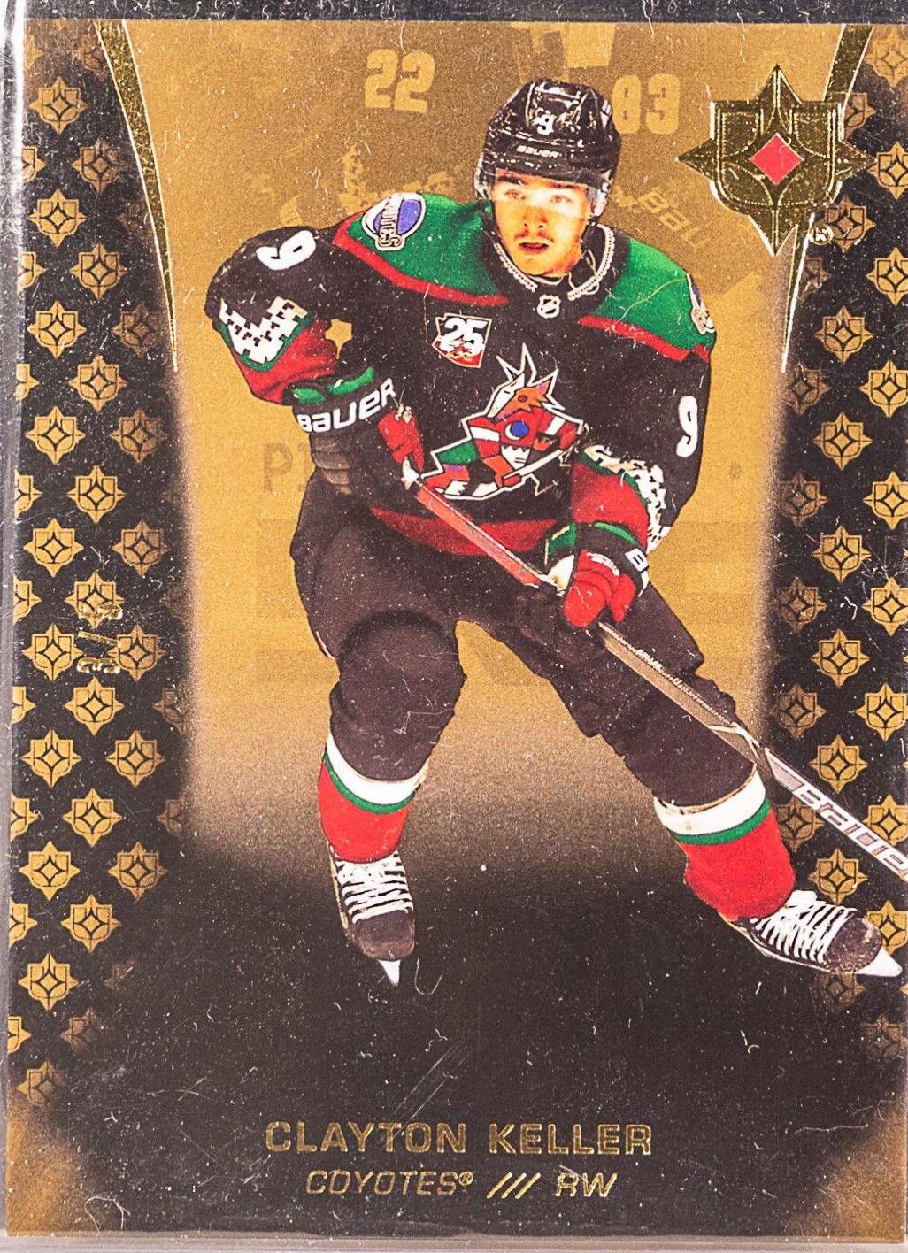 Clayton Keller #58 2020 Ultimate Collection Hockey