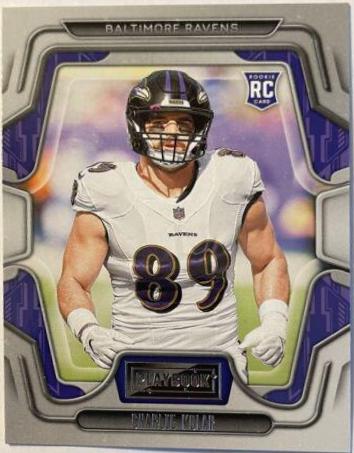 Charlie Kolar #161 Football Cards 2022 Panini Playbook