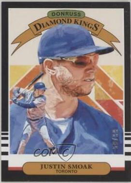 Justin Smoak #4 Baseball Cards 2019 Panini Donruss
