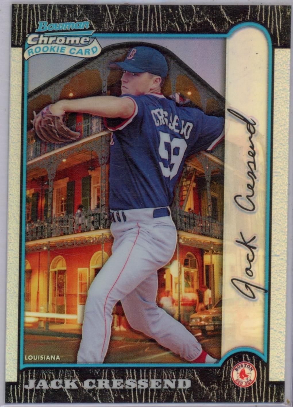Jack Cressend #103 1999 Bowman Chrome International Baseball