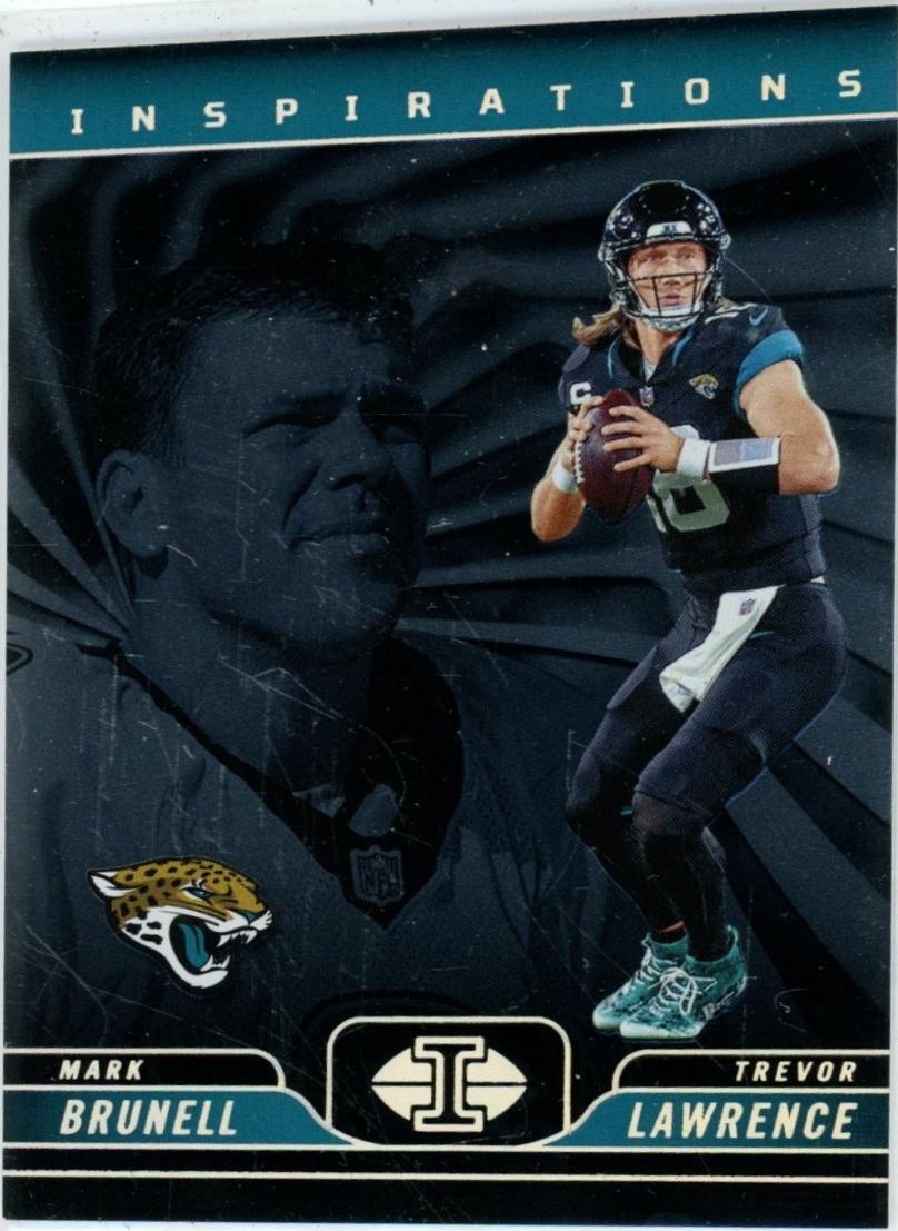 Mark Brunell / Trevor Lawrence #26 Football Cards 2024 Panini Illusions Inspirations All-Pro