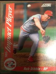 Rob Dibble #71 Baseball Cards 1992 Score Impact Players Prices