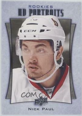 Nick Paul #P-107 Hockey Cards 2016 Upper Deck UD Portraits