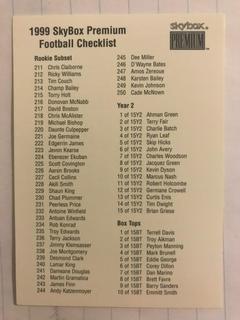 Checklist 211-250