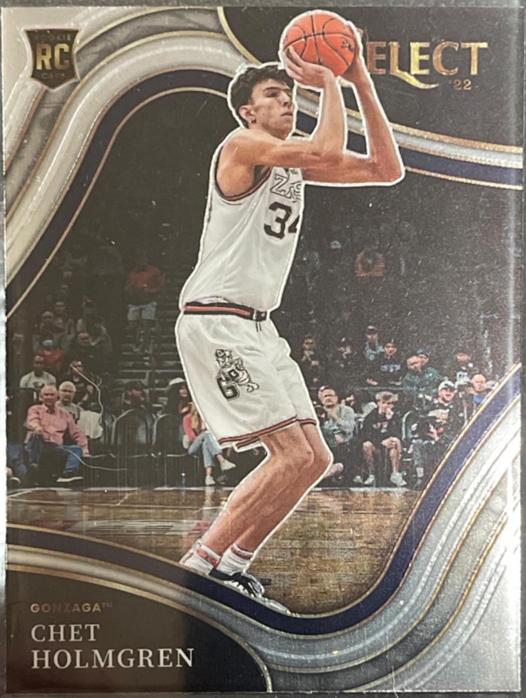 Chet Holmgren #1 Basketball Cards 2022 Panini Chronicles Draft Picks Select
