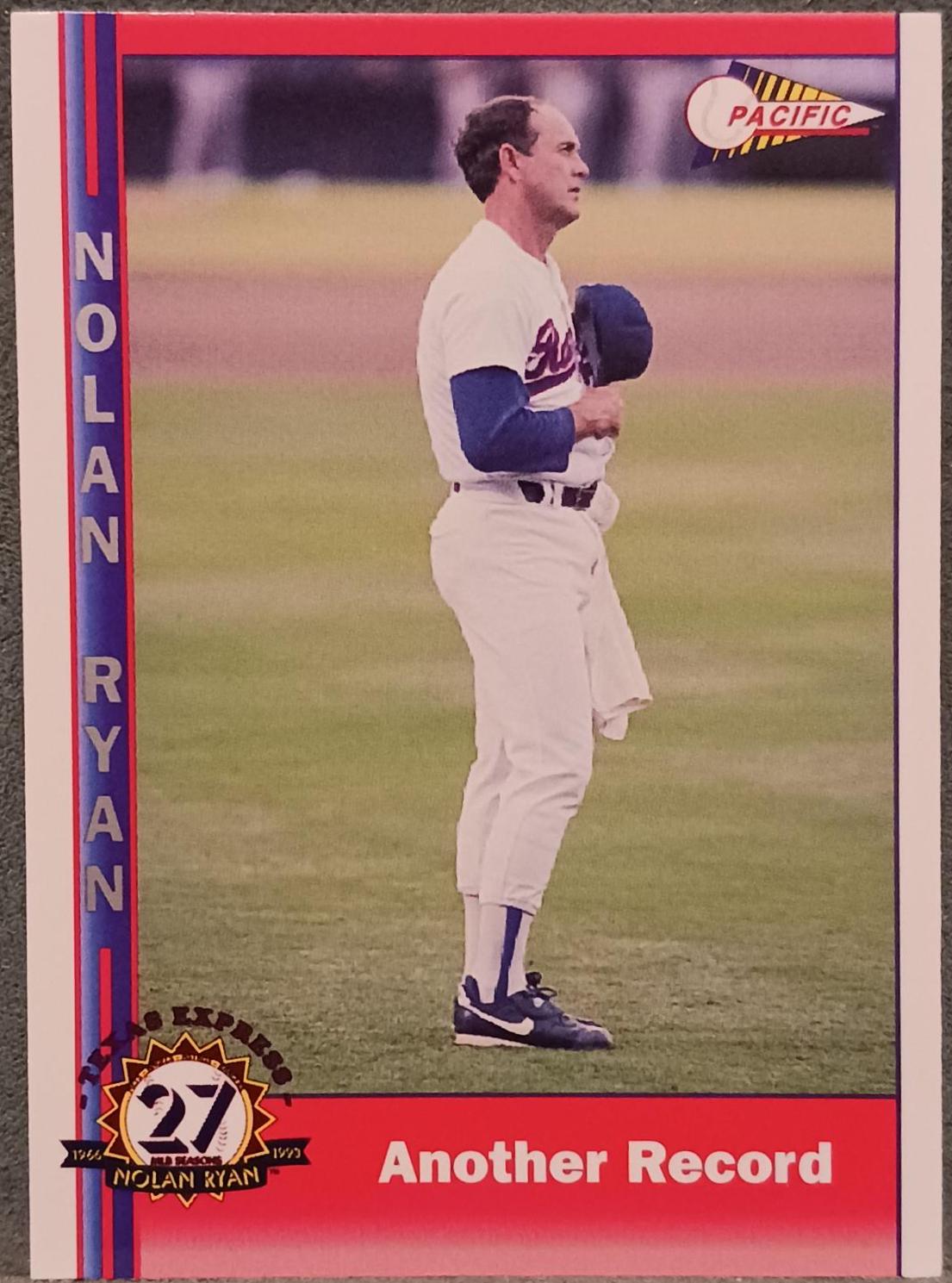 Nolan Ryan #238 Baseball Cards 1991 Pacific Nolan Ryan