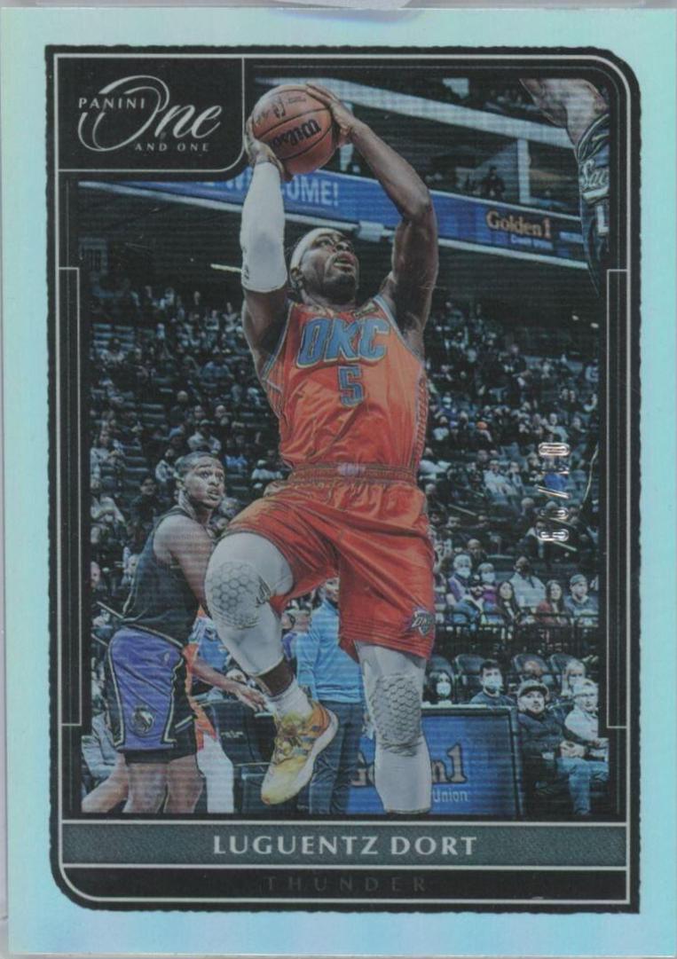 Luguentz Dort #38 2021-22 Panini One and One Basketball