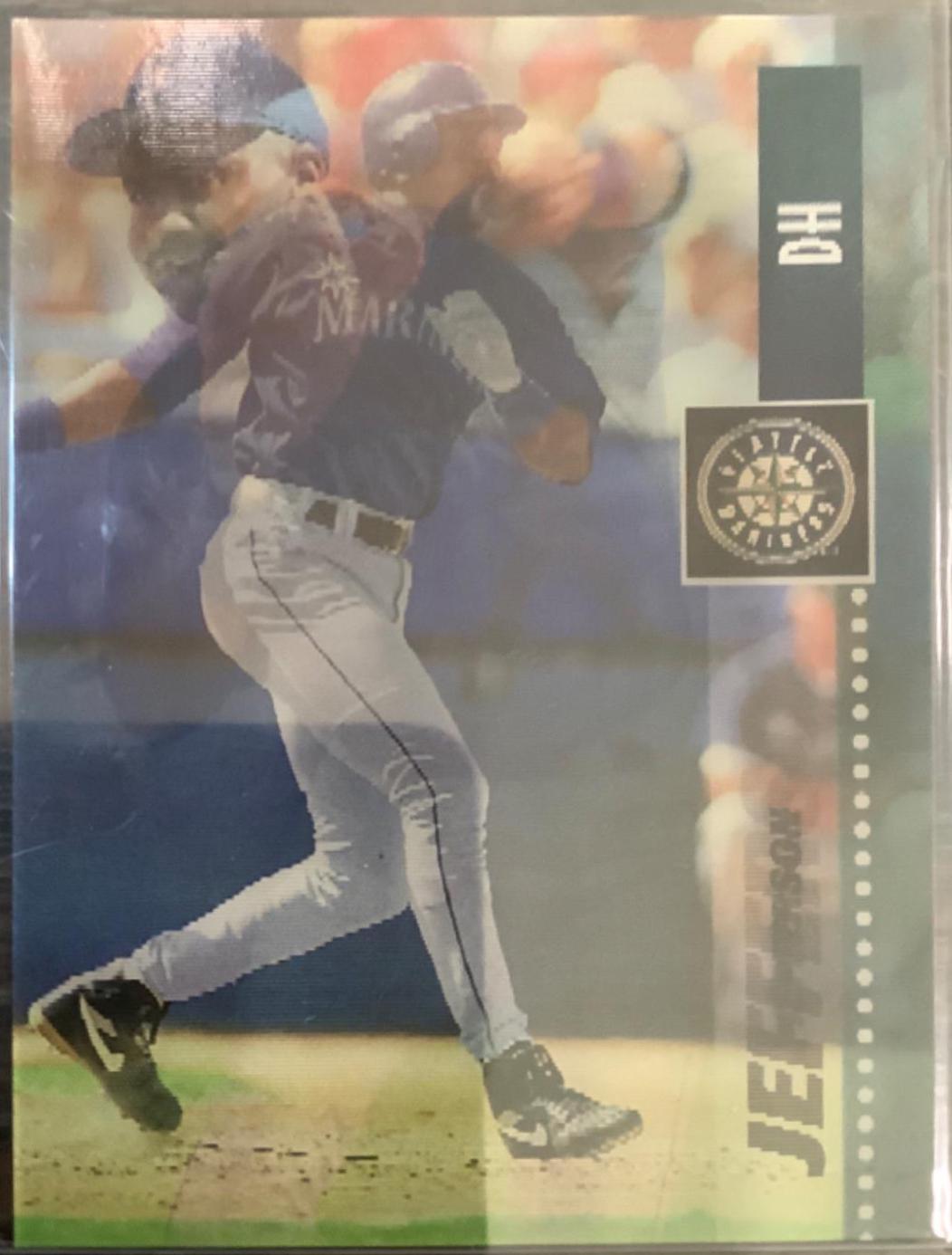 Reggie Jefferson #44 Baseball Cards 1995 Sportflix