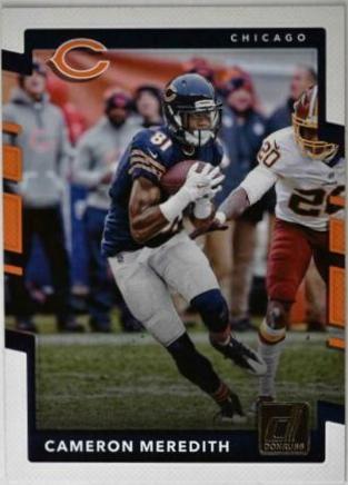 Cameron Meredith #3 Football Cards 2017 Panini Donruss