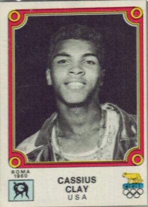 Cassius Clay #79 Boxing Cards 1976 Panini Montreal