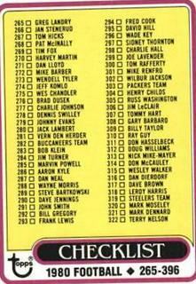 Checklist 265-396