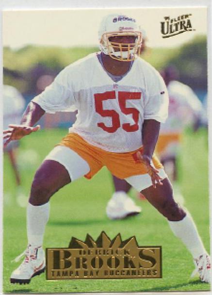 Derrick Brooks #322 Football Cards 1995 Ultra