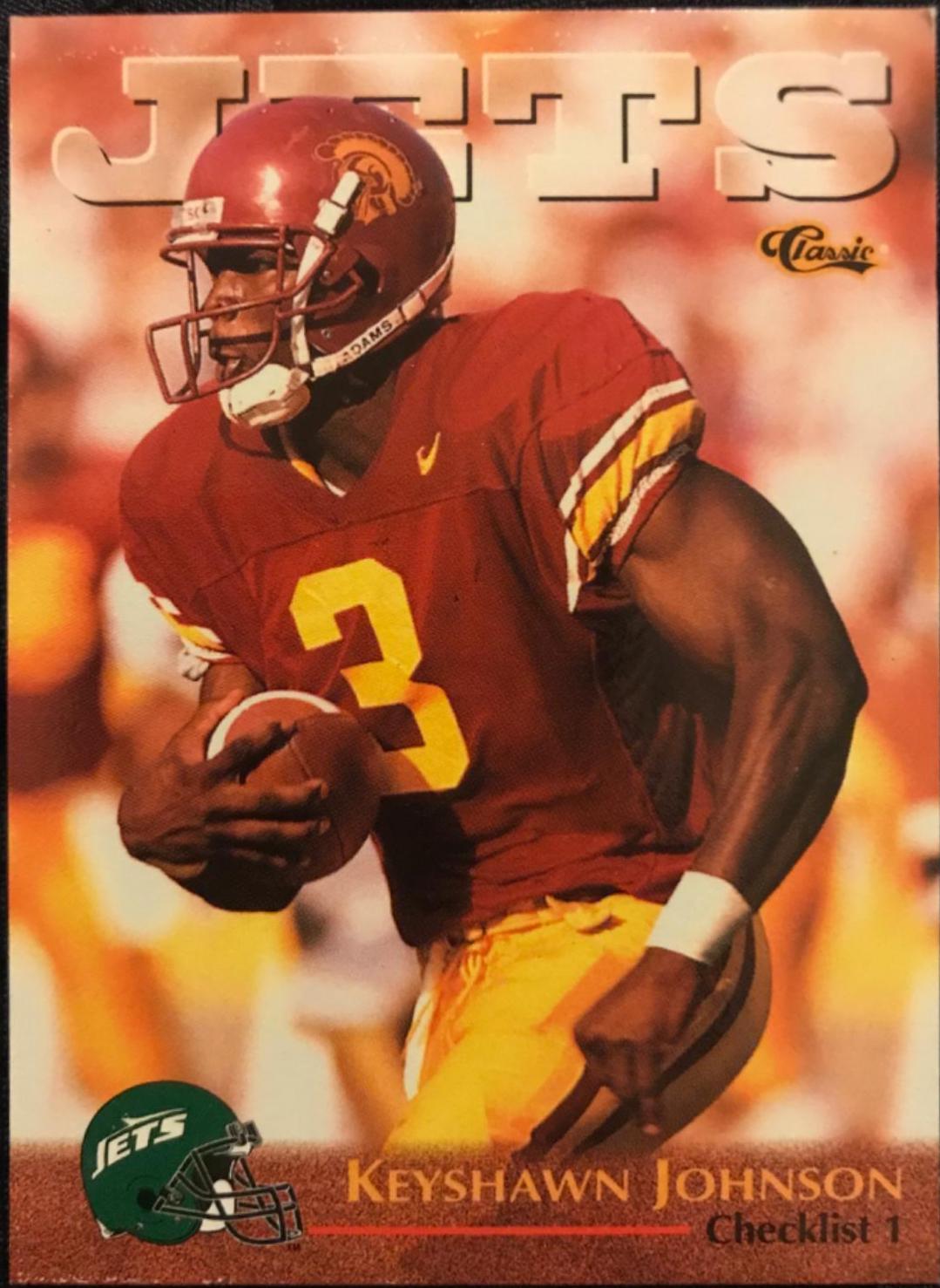 Keyshawn Johnson #99 1996 Classic NFL Draft