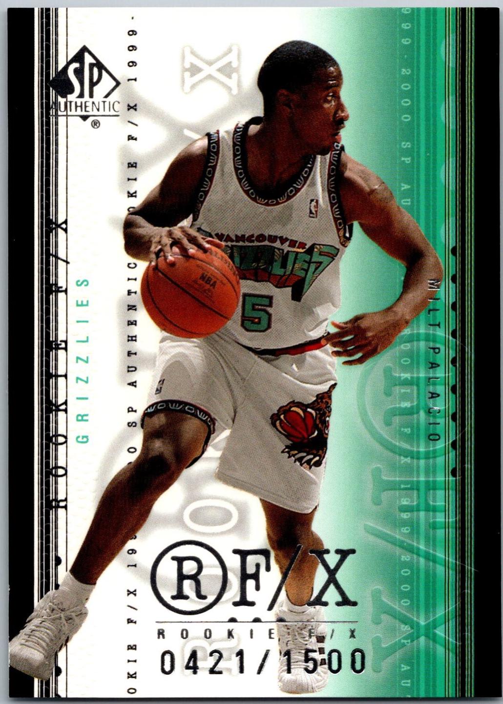 Milt Palacio #125 1999-00 SP Authentic Basketball