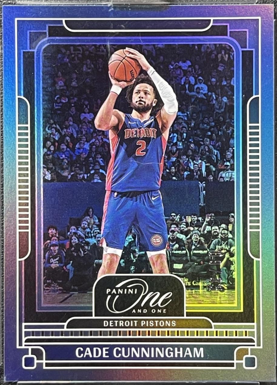 Cade Cunningham [Blue] #19 Prices | 2024 Panini One and One ...
