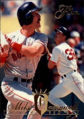 Mike Greenwell #263 Baseball Cards 1994 Flair
